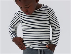 Name It dark sapphire striped rib top